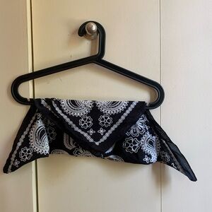 Black and White Bandana